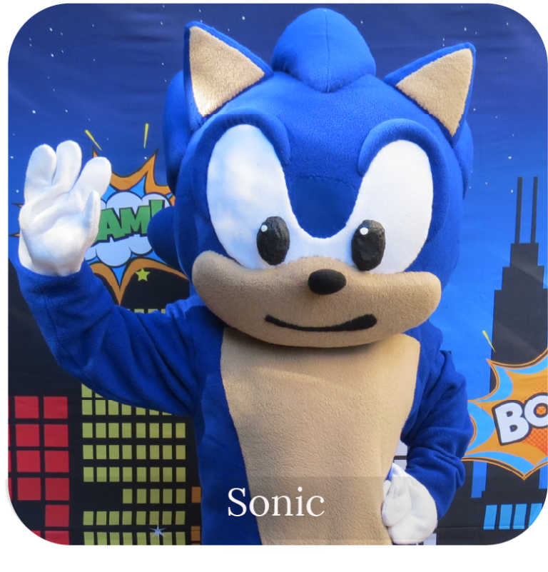 Sonic -cumpleaños -animaciones- shows - infantiles - mardemo - producciones