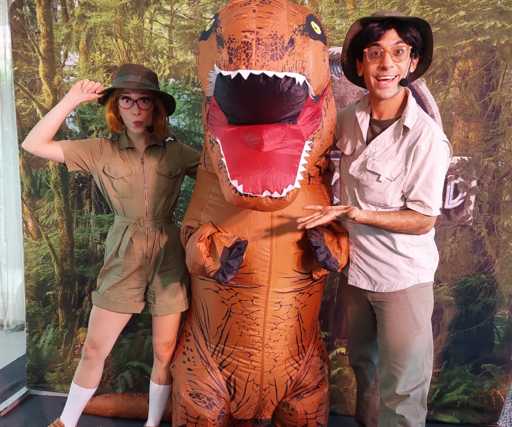 aventura jurasica animaciones cumpleaños shows 10