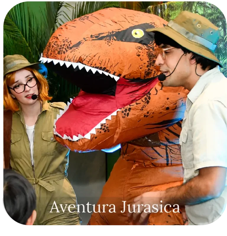 aventura jurasica show cumpleaños mar de mo