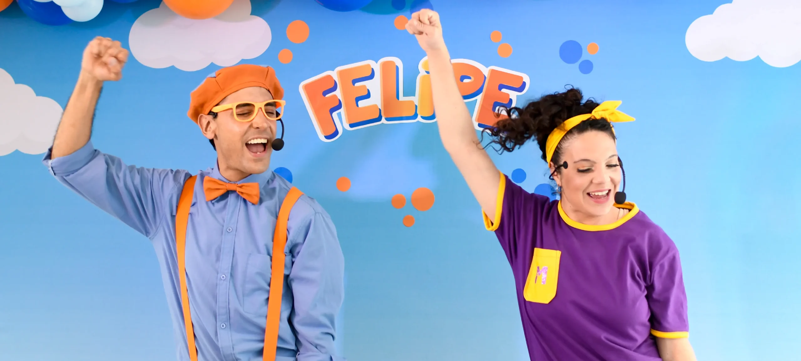 blippi meekah animaciones cumpleaños shows