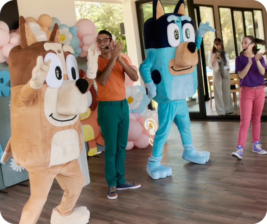 bluey animaciones cumpleaños shows 1