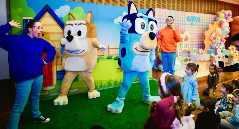 bluey animaciones cumpleaños shows portada