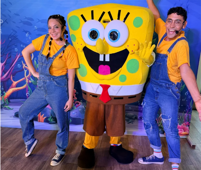 bob esponja animaciones cumpleaños shows