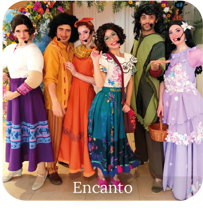 encanto -cumpleaños -animaciones- shows - infantiles - mardemo - producciones