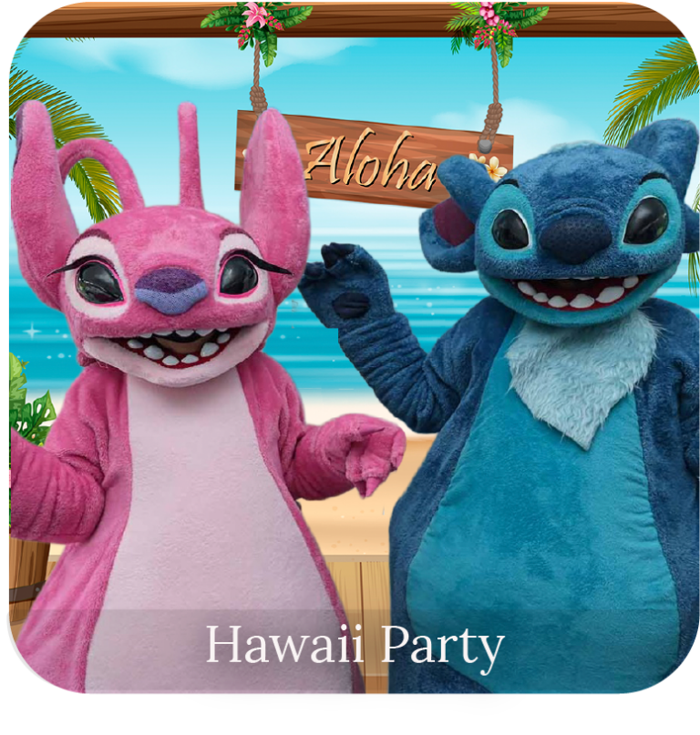 hawaii -cumpleaños -animaciones- shows - infantiles - mardemo - producciones