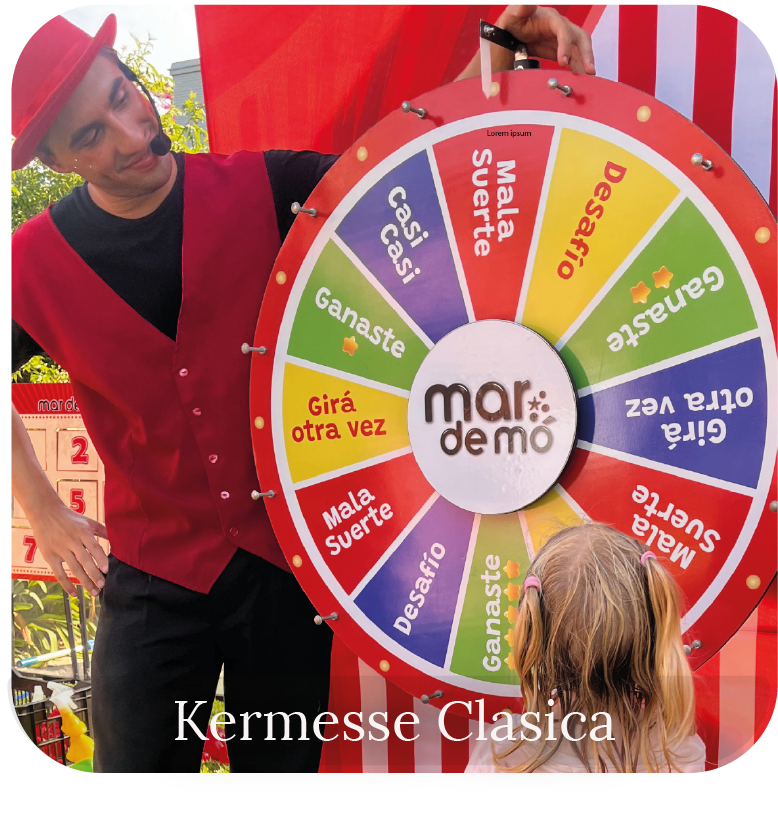 kermesse clasica animaciones cumpleaños mar de mo