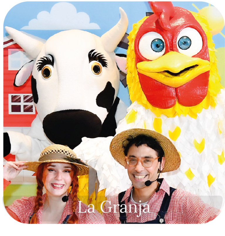 la - granja -cumpleaños -animaciones- shows - infantiles - mardemo - producciones