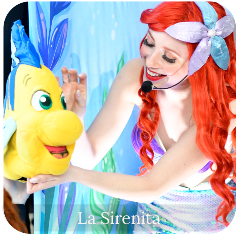 la- sirenita -cumpleaños -animaciones- shows - infantiles - mardemo - producciones