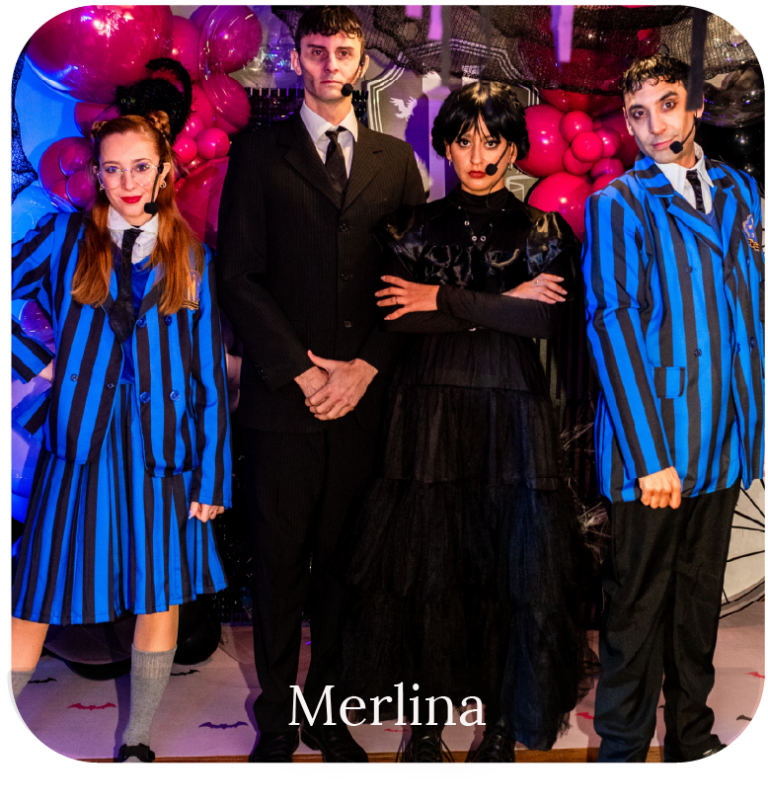 merlina -cumpleaños -animaciones- shows - infantiles - mardemo - producciones