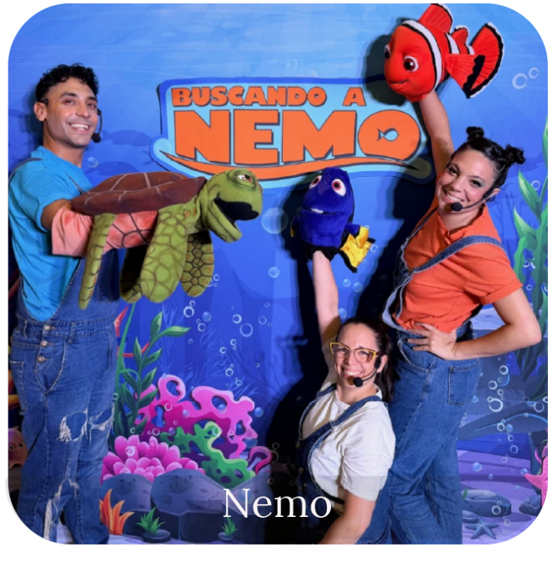 nemo -cumpleaños -animaciones- shows - infantiles - mardemo - producciones