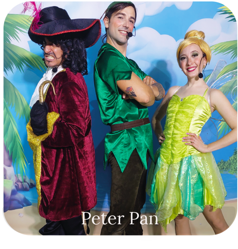 peter -pan -cumpleaños -animaciones- shows - infantiles - mardemo - producciones