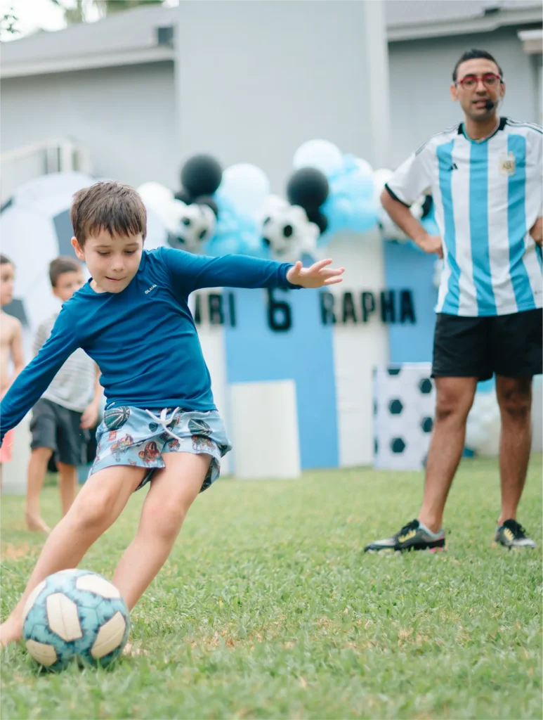 show futbol party animaciones cumpleaños shows 7