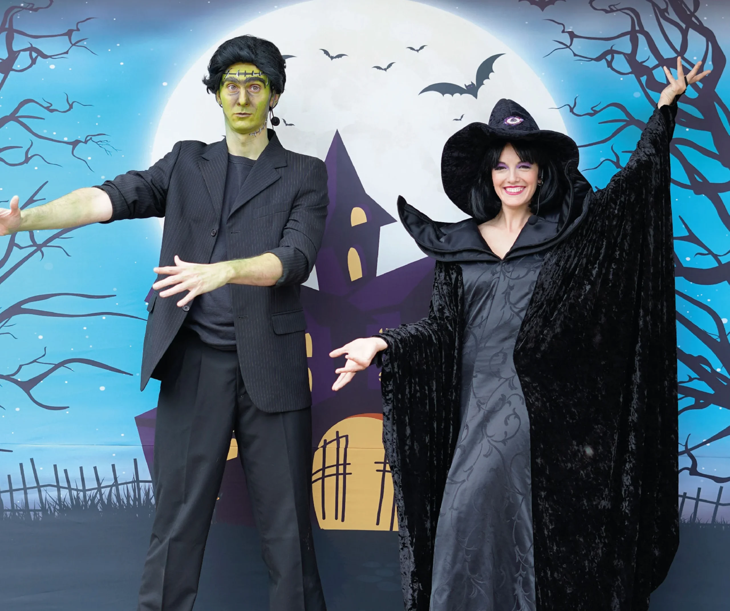 show halloween animaciones cumpleaños 9