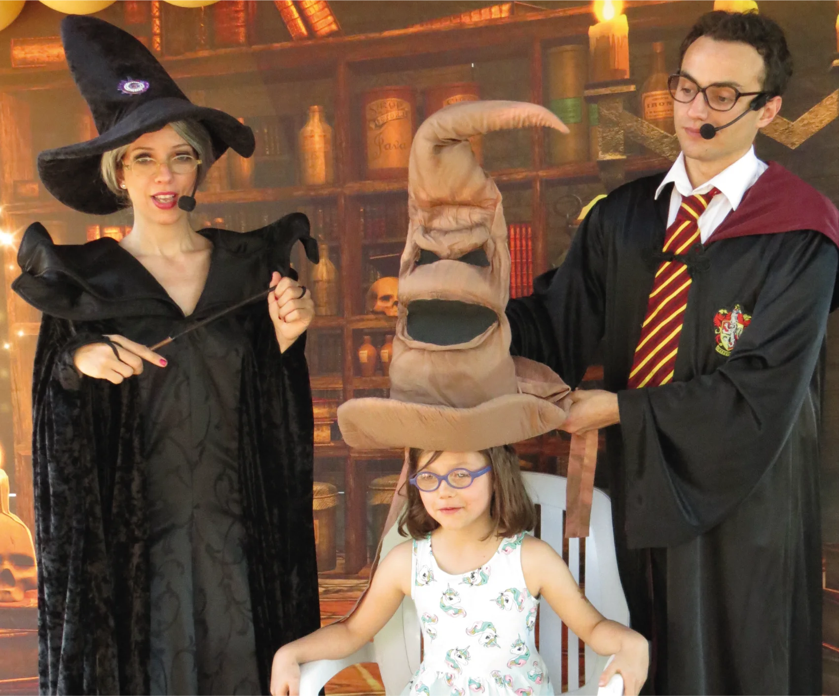 show harry potter animaciones cumpleaños 1