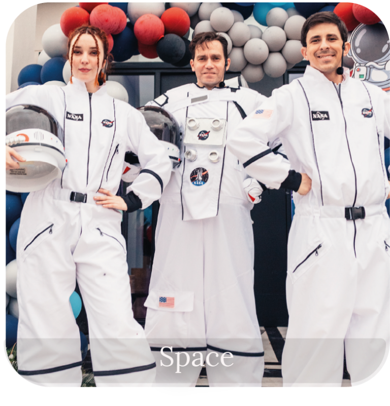 space - party -cumpleaños -animaciones- shows - infantiles - mardemo - producciones