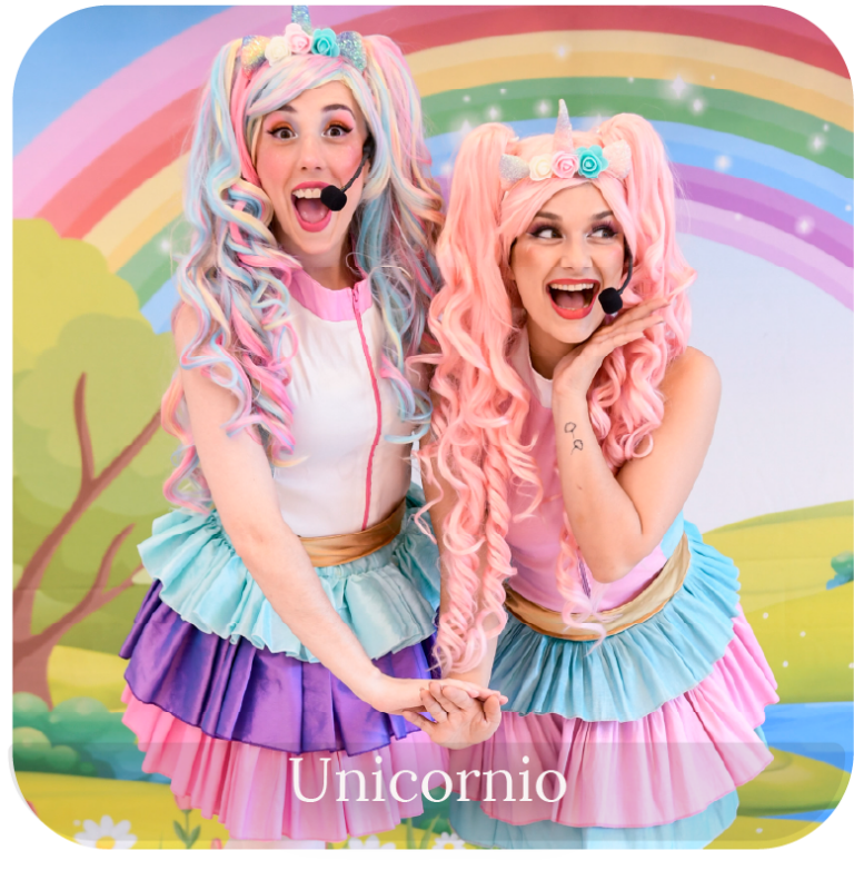 unicornio -cumpleaños -animaciones- shows - infantiles - mardemo - producciones