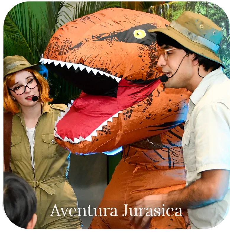 aventura jurasica show cumpleaños mar de mo