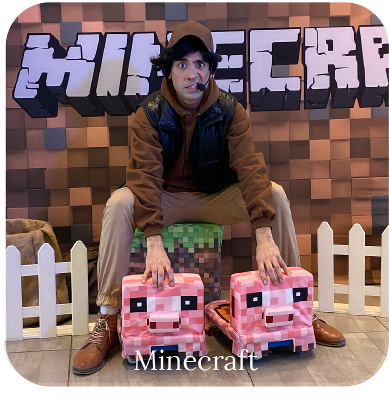 minecraft show cumpleaños mar de mo