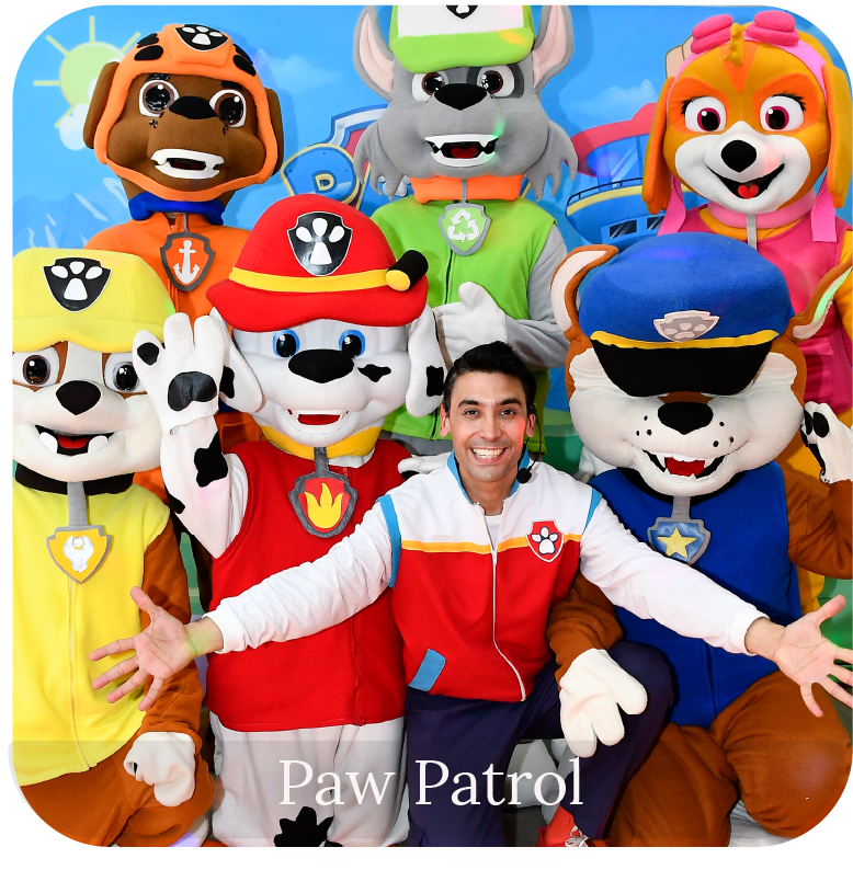 paw patrol show cumpleaños mar de mo