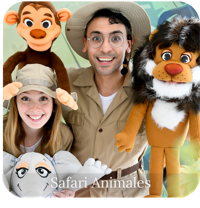 safari animales animaciones cumpleaños show mar de mo