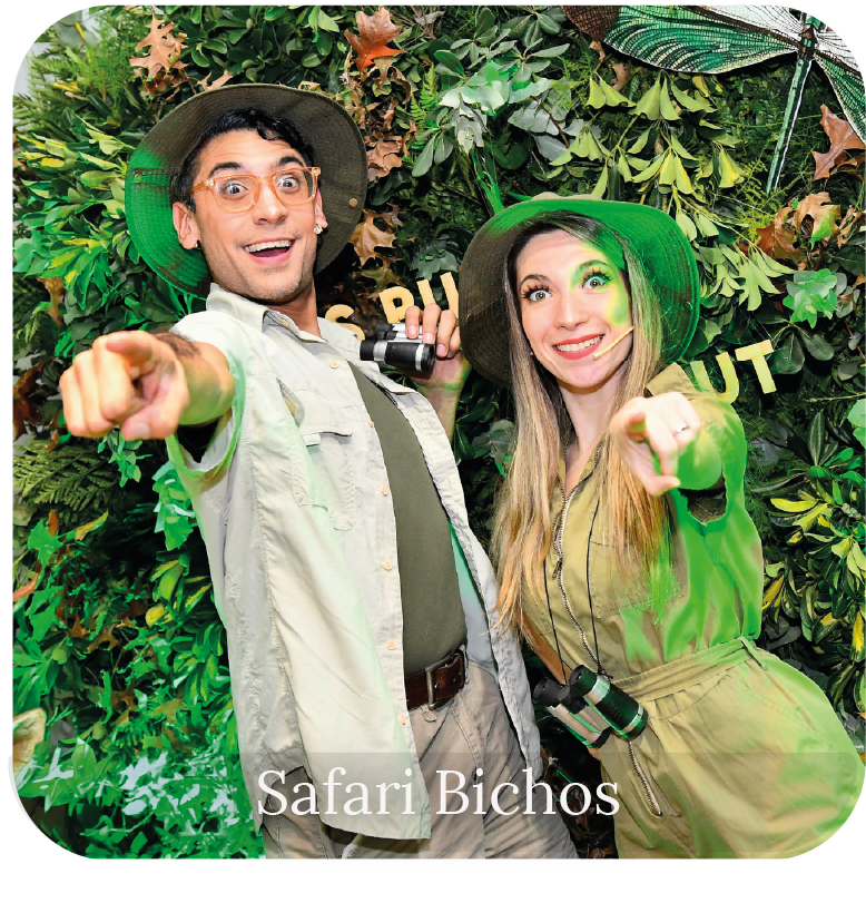 safari bichos animaciones cumpleaños show mar de mo